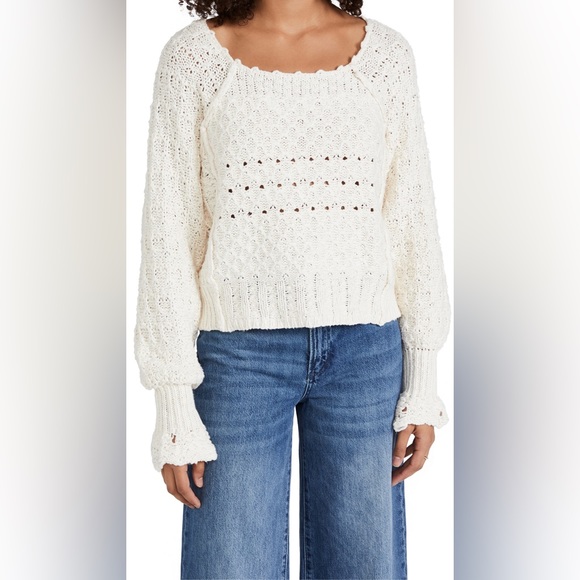 Free People Sadie Pullover Sweater Small - Picture 1 of 6